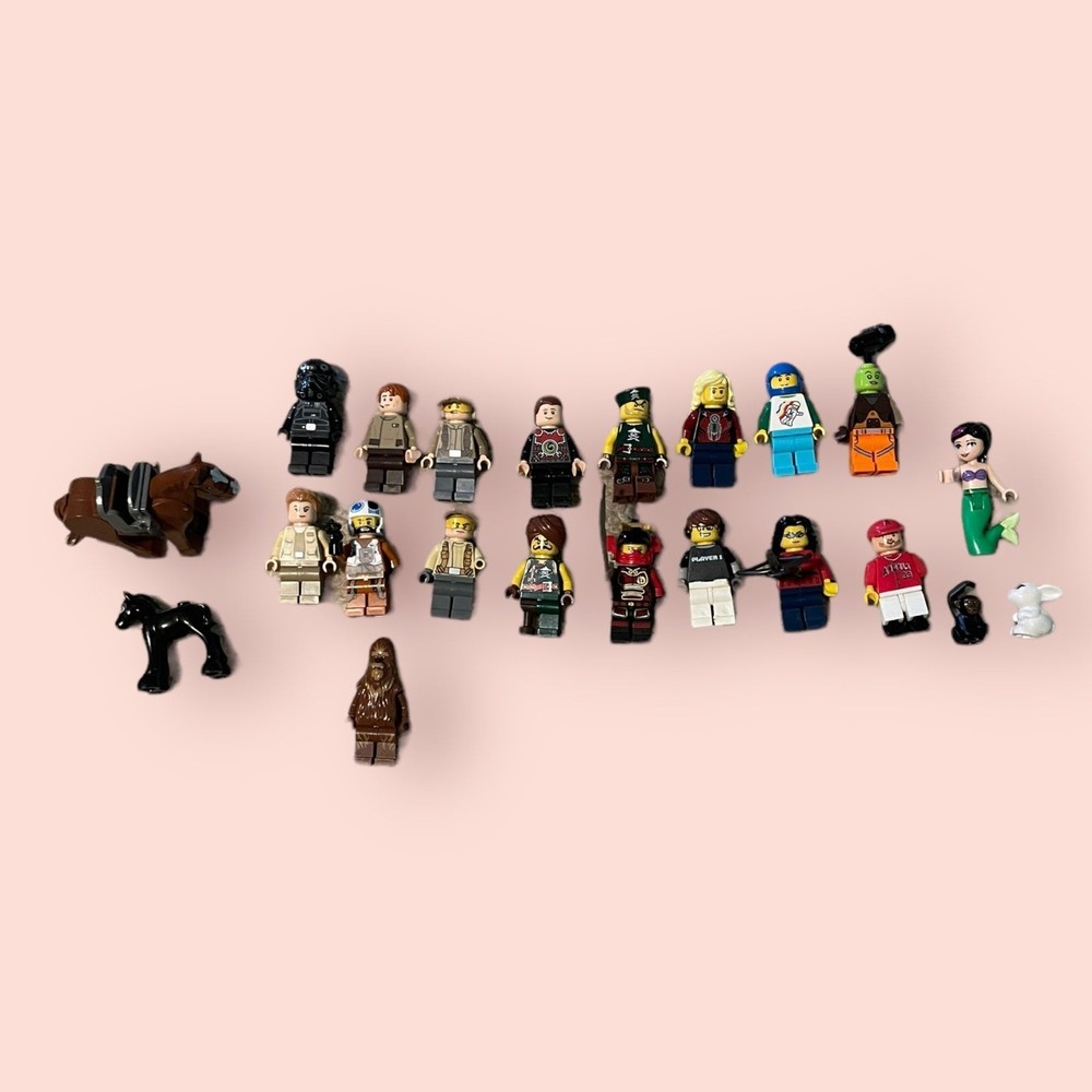 Lego mini‎ figures 18 figurines
